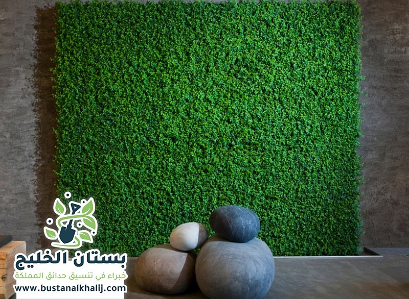 تركيب عشب جداري بالرياض