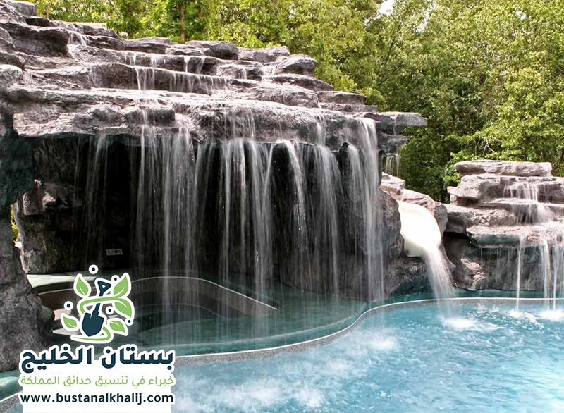 تصميم شلالات بالرياض