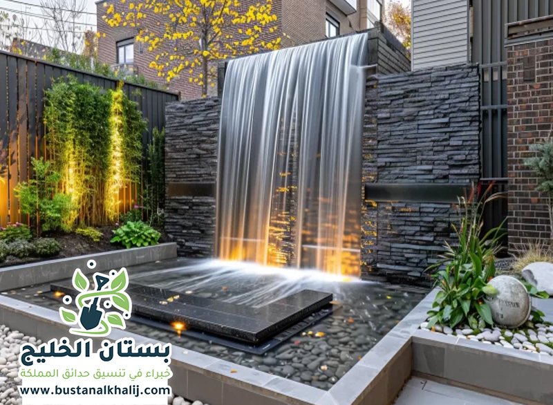 تصميم شلالات بالرياض