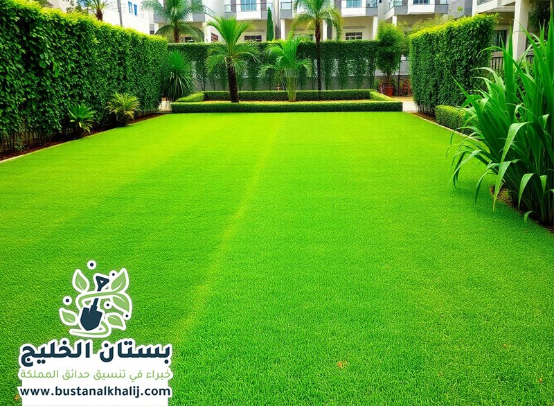 تركيب عشب طبيعي شرق الرياض