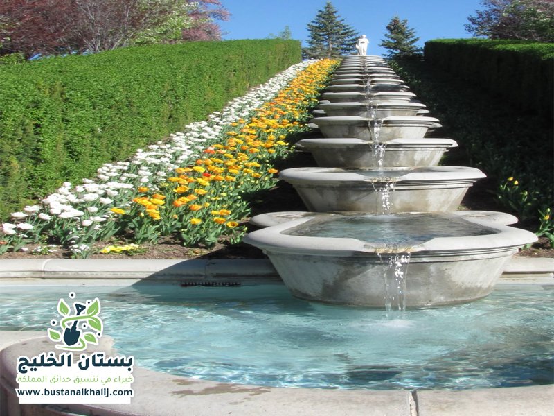 تركيب نوافير وشلالات