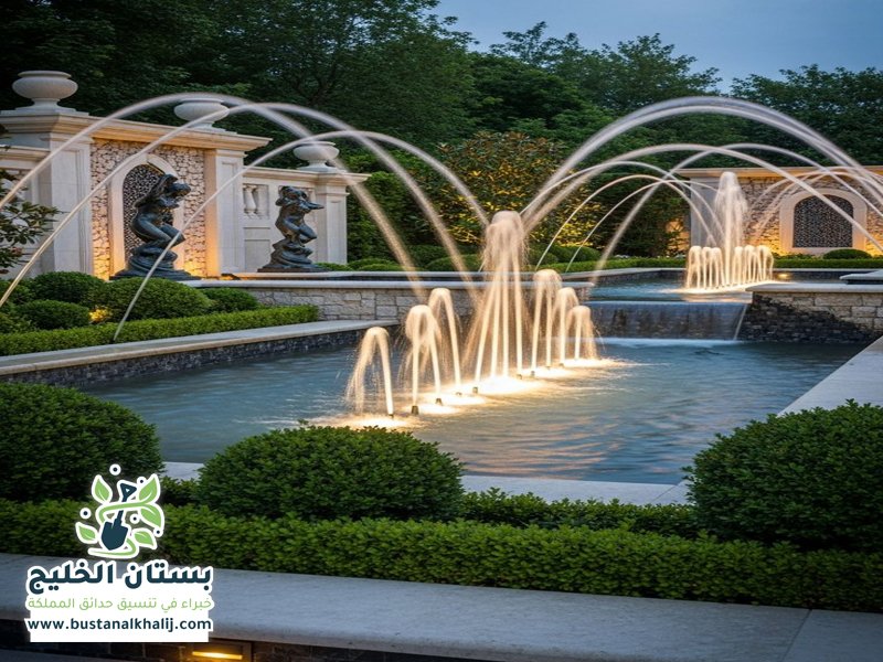 تركيب نوافير وشلالات شرق الرياض