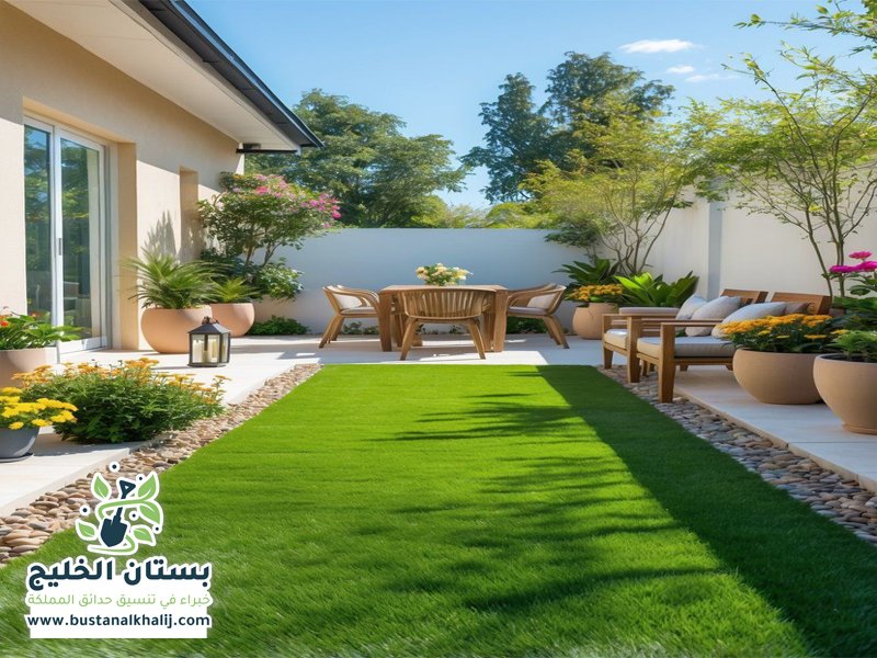 تنسيق حدائق بحي الوادي