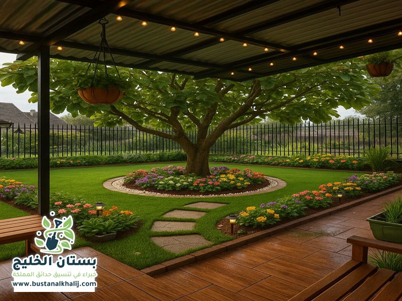 تنسيق حدائق حي العوالي