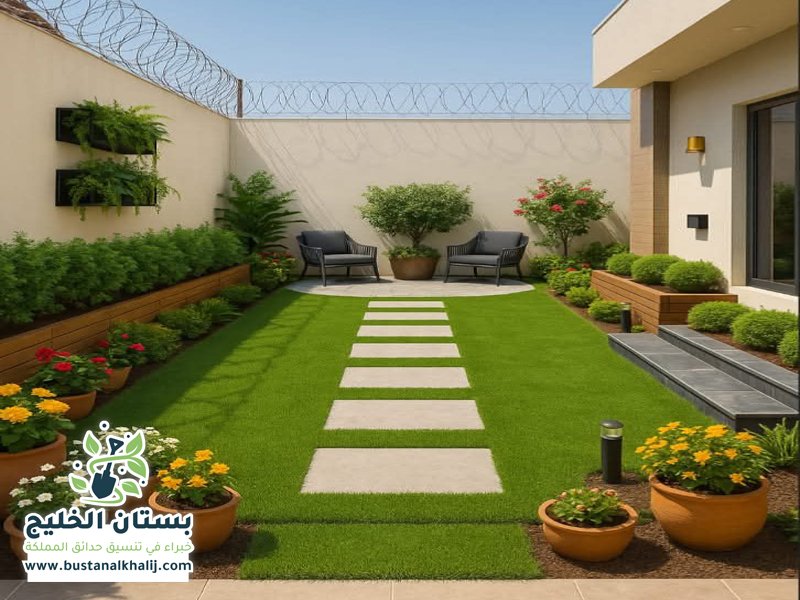 تنسيق حدائق حي البديعة