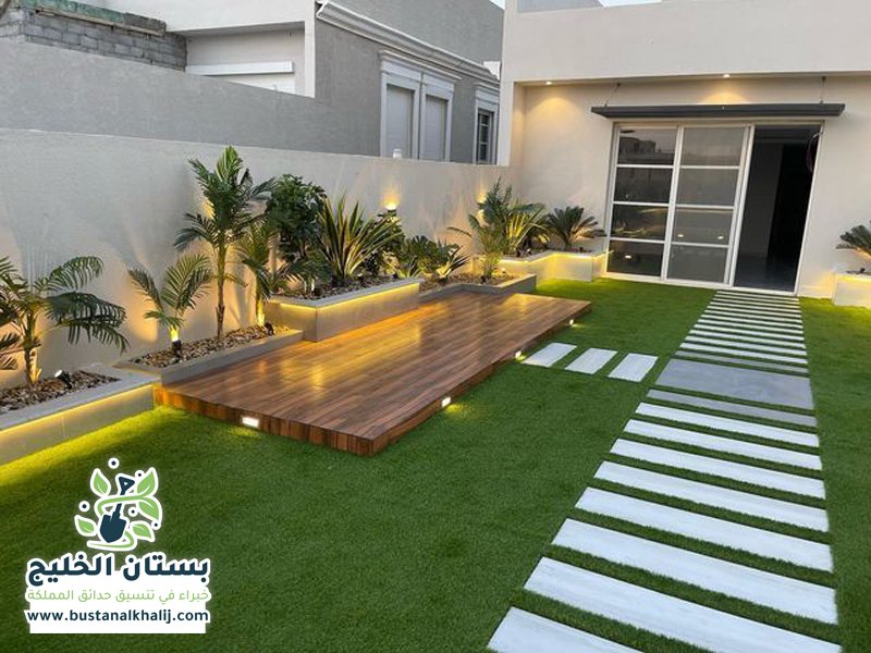 تنسيق حدائق حي ظهرة البديعة