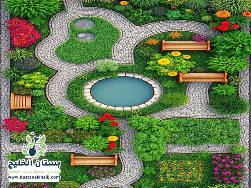 تنسيق حدائق حي السويدي