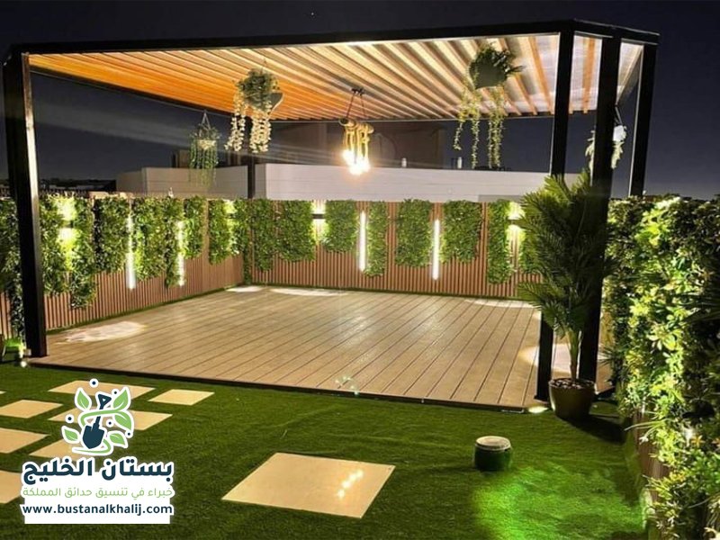 تنسيق حدائق حي ظهرة البديعة