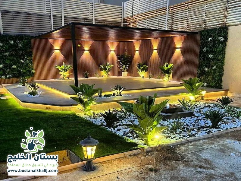 تنسيق حدائق حي العريجاء