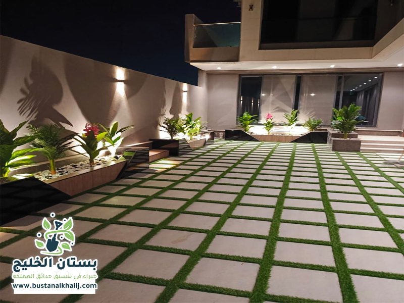 تنسيق حدائق حي الريان