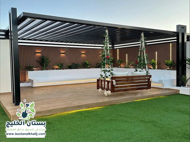 تنسيق حدائق حي الريان