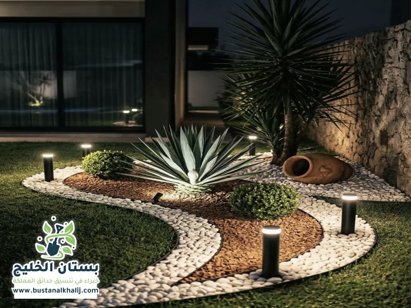 تنسيق حدائق حي الدرعية