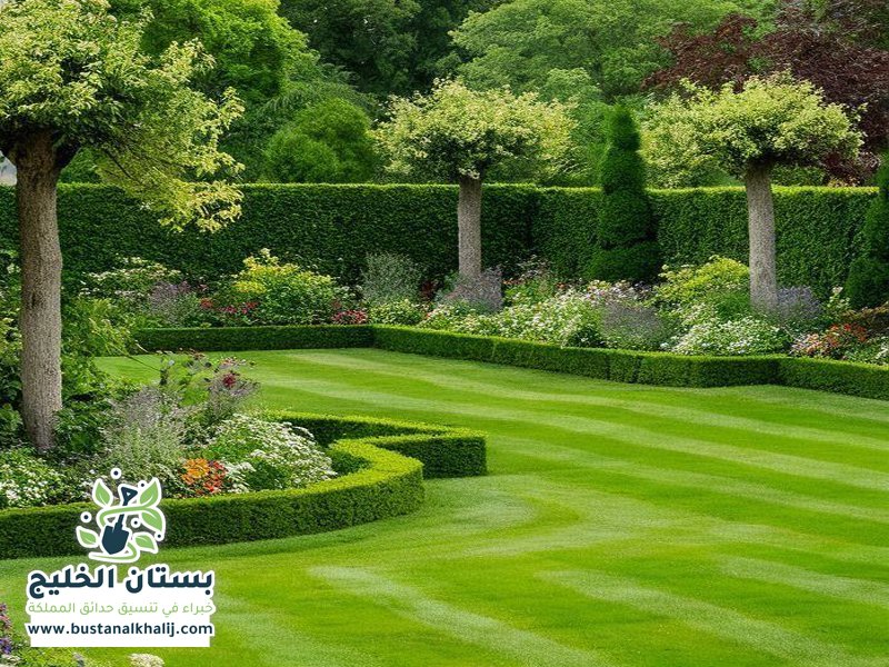 تنسيق حدائق حي الملقا