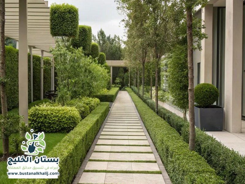 تنسيق حدائق حي الياسمين