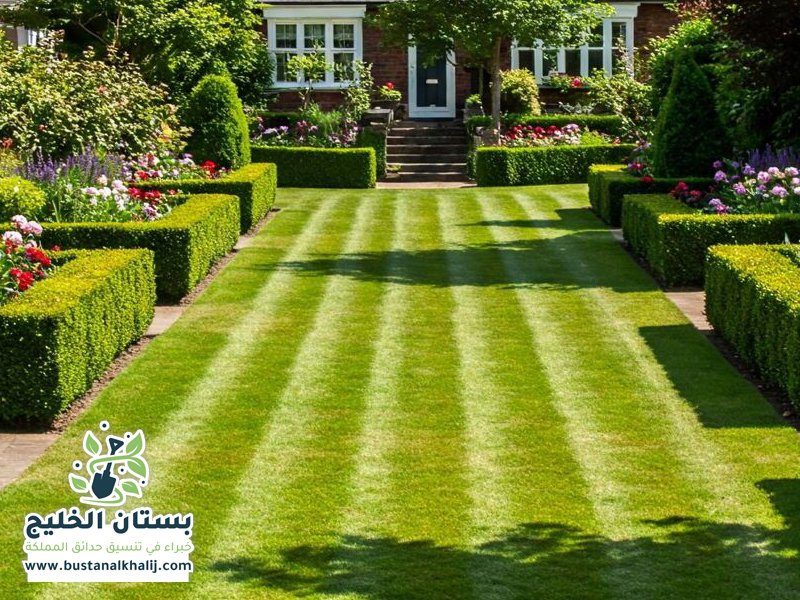 تنسيق حدائق حي الغدير