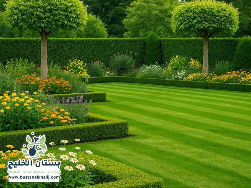 تنسيق حدائق حي الجزيرة