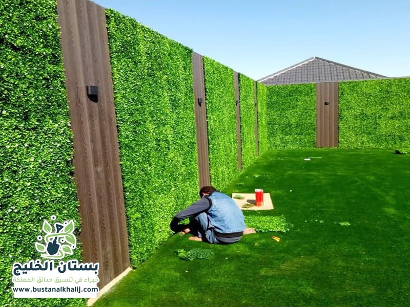 تركيب عشب حي الربيع