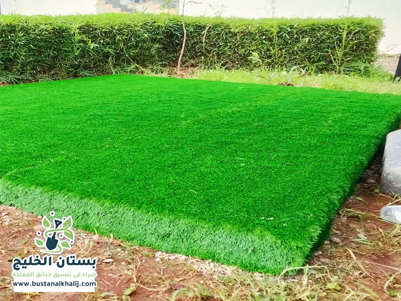 تركيب عشب حي حطين