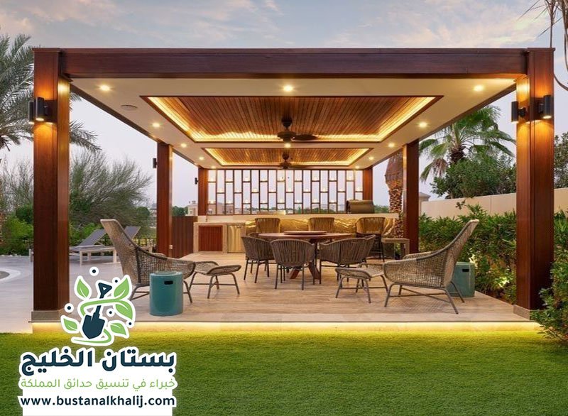 تصميم جلسات خارجية شمال الرياض