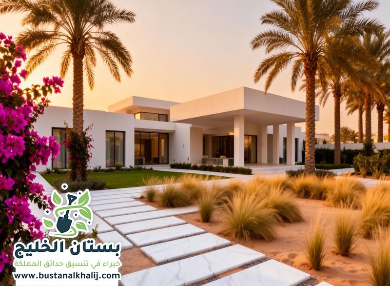 تنسيق حدائق استراحات بالرياض