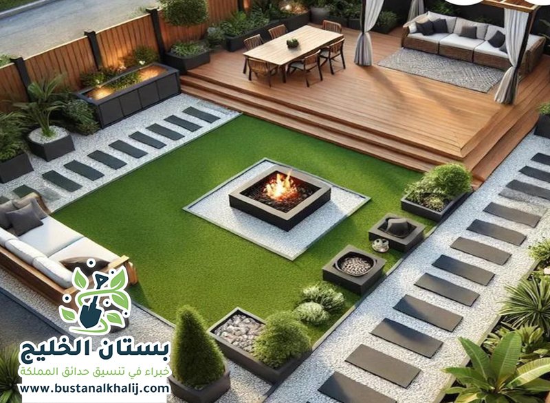 تنسيق اسطح صغيرة شمال الرياض